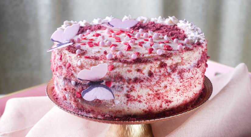 Vörös bársony torta