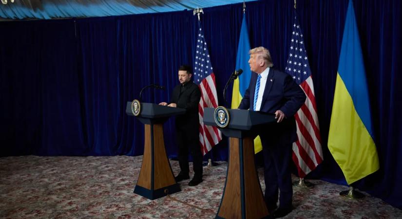 Trump azt üzente Zelenszkijnek, hogy tegyen lépéseket a béke érdekében