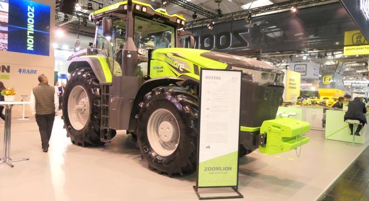 A Zoomlion mezőgazdasági gépek bemutatkozása az európai piacon