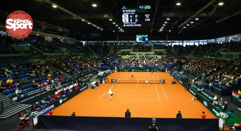 Tatabánya teniszközponttá válik: képösszeállítás a tenisz Davis-kupáról