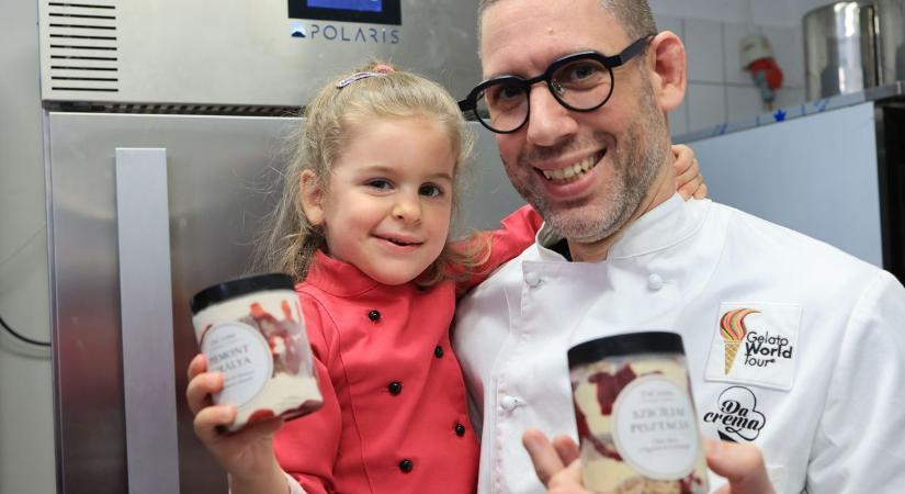 Új életre kelt a világbajnok esélyes kézműves fagylalt Zalában: tégelybe zárt nyár, egy kis csavarral