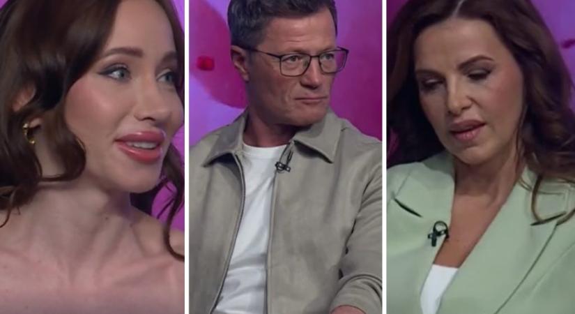 Pattanásig feszült a hangulat A Nagy Ő döntősei között a reality kibeszélőjében