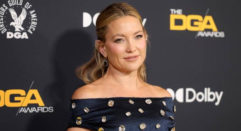 Kate Hudson gyerekei ritka fotókon: a 7 éves Rani kiköpött édesanyja