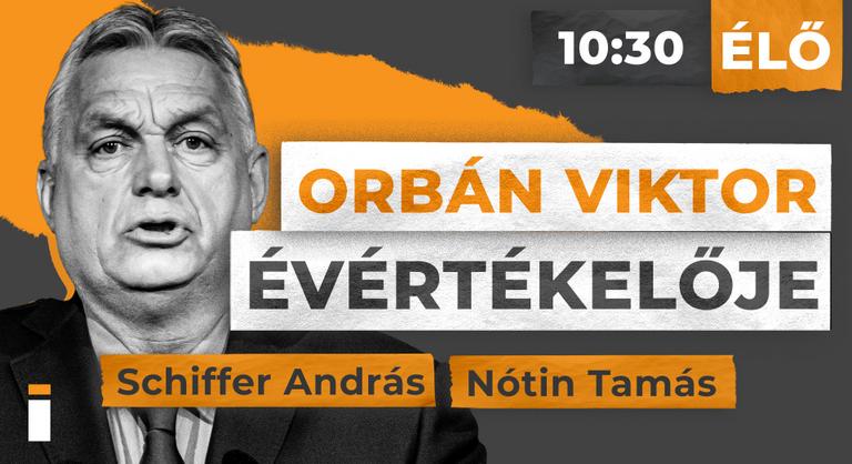 Kövesse élőben Orbán Viktor évértékelőjét