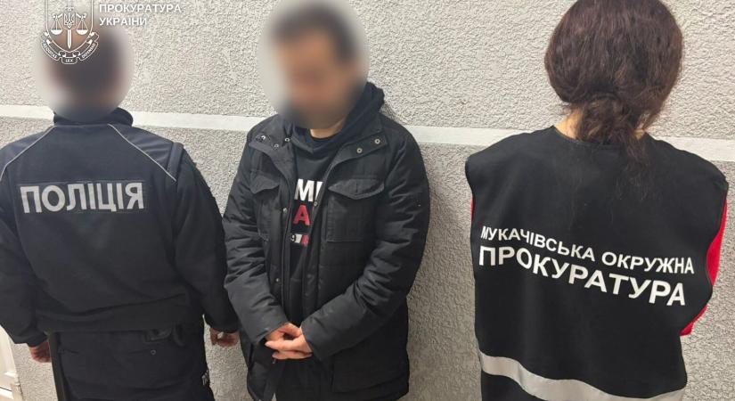 Munkácson őrizetbe vettek egy külföldit kiskorú ellen elkövetett erőszak miatt