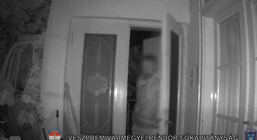 Videón a pápai gumitolvaj: sorozatban vitte el a gumiabroncsokat a telephelyről