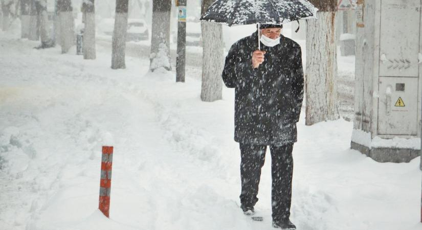 Erős lehűlés jön, havazni is fog
