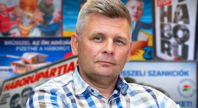 Leveteti az uszító propaganda plakátokat Üllő polgármestere, Tóth Péter szerint náluk nincs helye a félelemkeltésnek