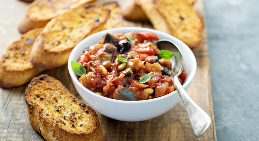 Caponata: szicíliai nyár a februári konyhában