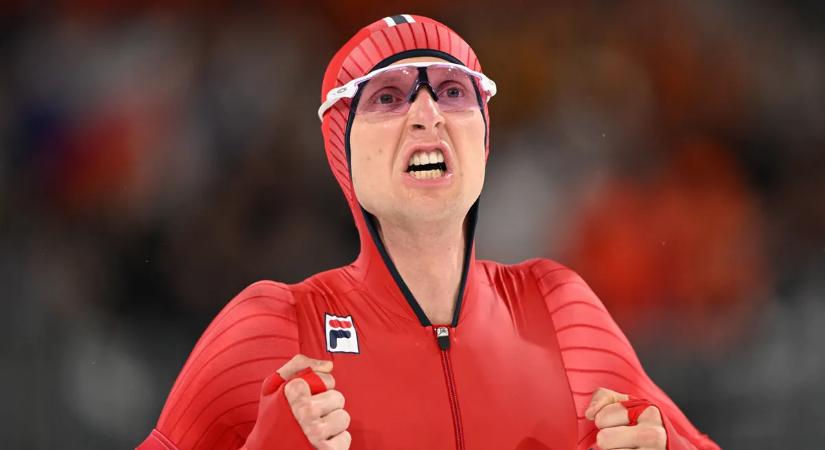 Téli olimpia: a norvég gyorskorcsolyás aranyérmest elkülönítették társaitól
