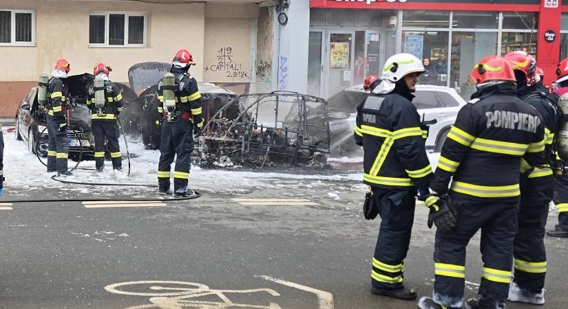 Halálos villanyautó-tűz Bukarestben