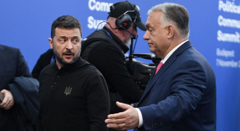 Münchenben is beleszállt Orbánba Zelenszkij: szerinte az ukránok miatt gondolkodhat azon a magyar kormányfő, hogyan növessze a hasát