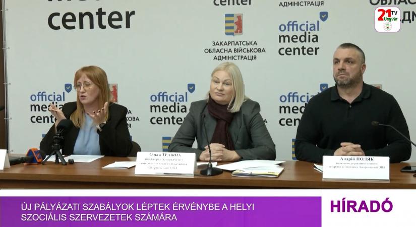 Új pályázati szabályok léptek érvénybe a helyi szociális szervezetek számára (videó)