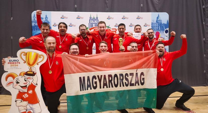 Térségünkből hárman is pályára léptek a papi futsal Európa-bajnokságon