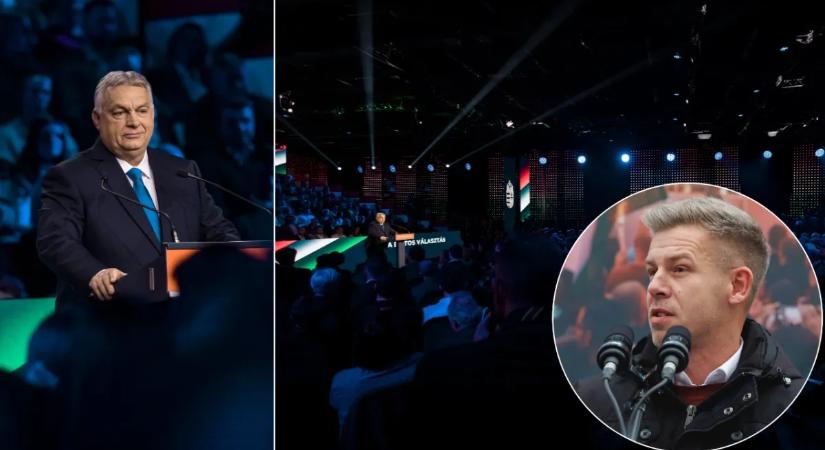 Orbán Viktor: A bankok, a multik és Brüsszel nagykoalíciója. Ez a Tisza