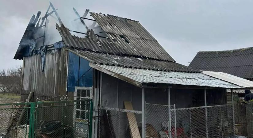 Garázsban keletkezett tűz az Ungvári járásban