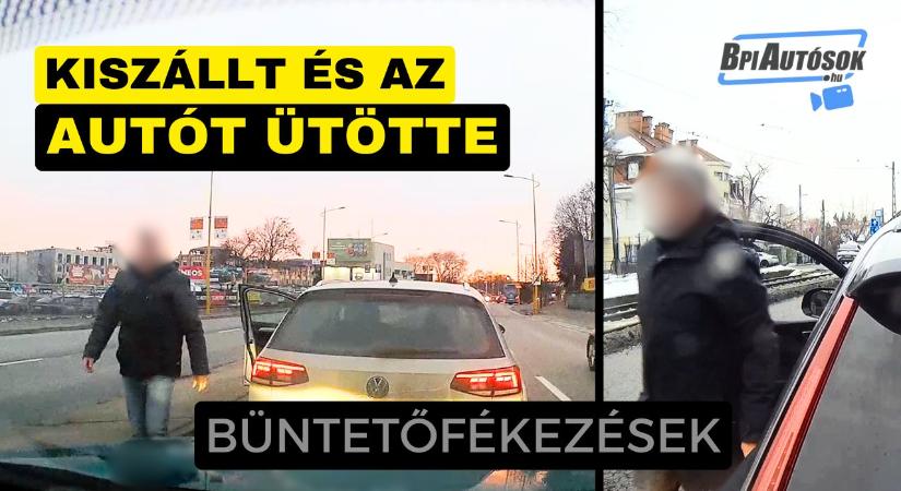 Állóra fékezett, majd az autót ütötte – büntetőfékezések kimaxolva