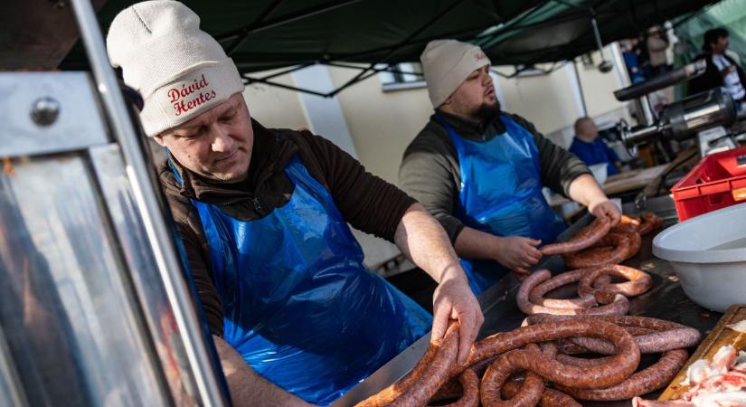Megmozdult a falu: így zajlott a hagyományőrző disznóvágás Kocson  fotók