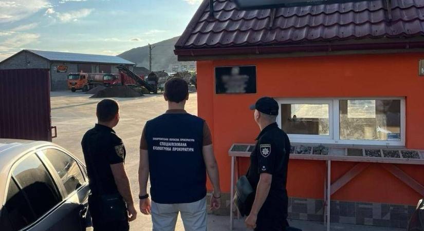 Kárpátalján bíróság elé állítanak egy szervezett csoportot illegális homok- és kavicskitermelés miatt