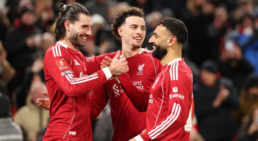 Szoboszlai és Kerkez is kiváló játékot ajándékozott a Liverpool-szurkolóknak Valentin-napra