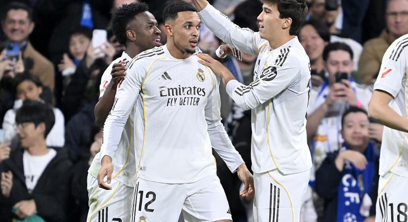 La Liga: négyet gurított hazai pályán a Real Madrid a Real Sociedadnak – videóval