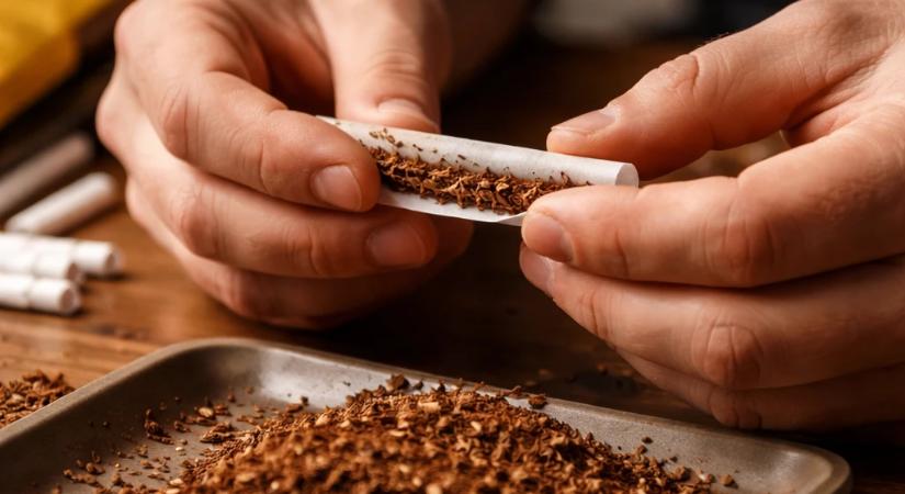 Törvényi döntés, ha cigit sodorsz házilag