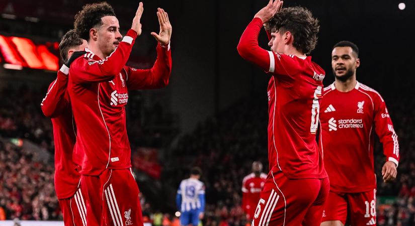 Remekeltek a magyarok a Liverpoolban: Szoboszlai gólt szerzett, Kerkez gólpasszt adott