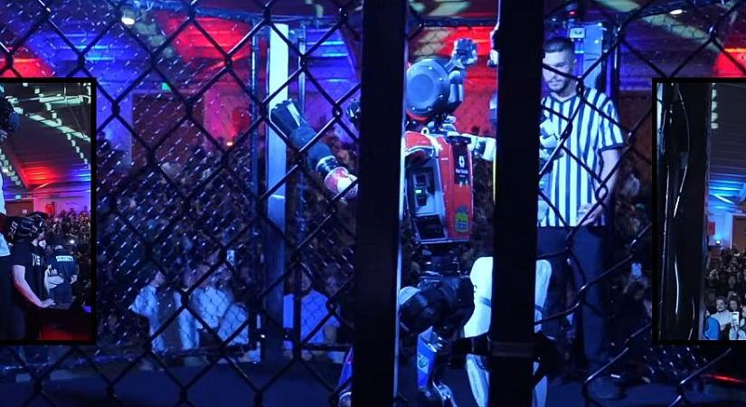 Videón ahogy már a bokszolók munkáját is elveszik a robotok