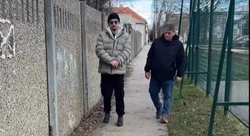 Számára nincs lehetetlen: eldobta a mankót a sztróktúlélő Mata Dávid - Videó