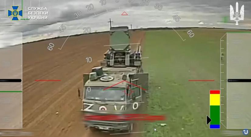 Itt a nagy ukrán áttörés – brutális videón, ahogy a hírhedt orosz légvédelmi rendszert pusztítják