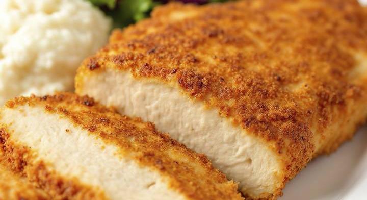 Rántott csirkemell paprikás bundában: kívül ropogós, belül omlós