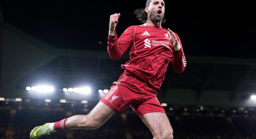 Szoboszlai góllal, Kerkez gólpasszal segítette továbbjutáshoz a Liverpoolt az FA Kupában