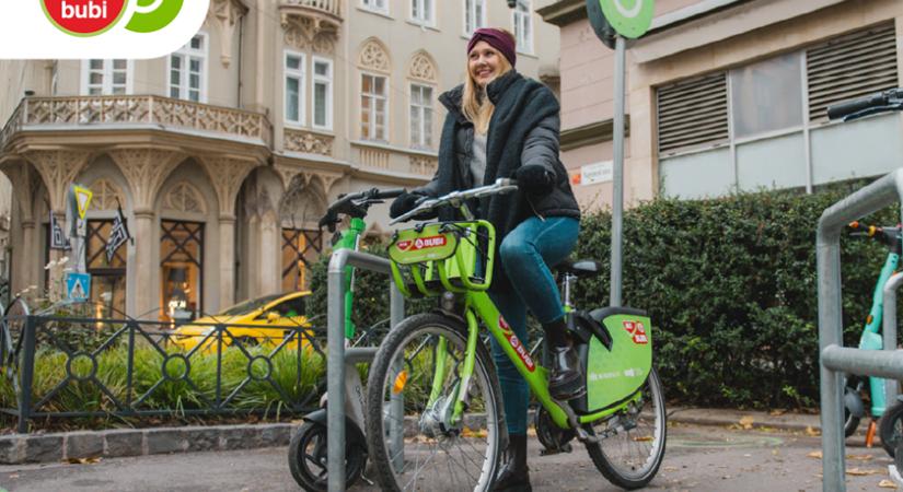 Folytatódik a Bubi pilotidőszaka: március elejéig lehet még tesztelni a Mobi-pontokat a bringákkal