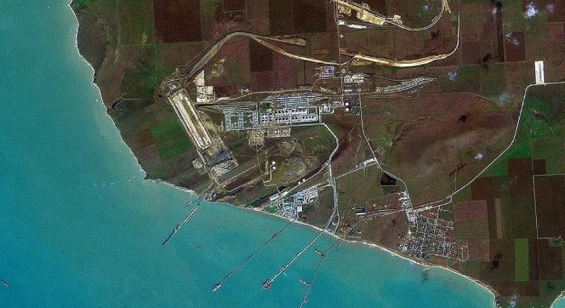 Az ukránok jól odapörköltek az orosz olajkikötőnek