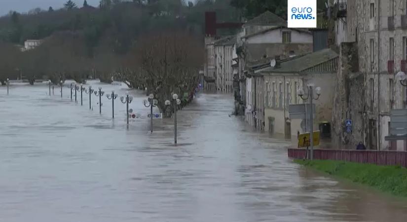 Újabb vihar érte el az Ibériai-félszigetet