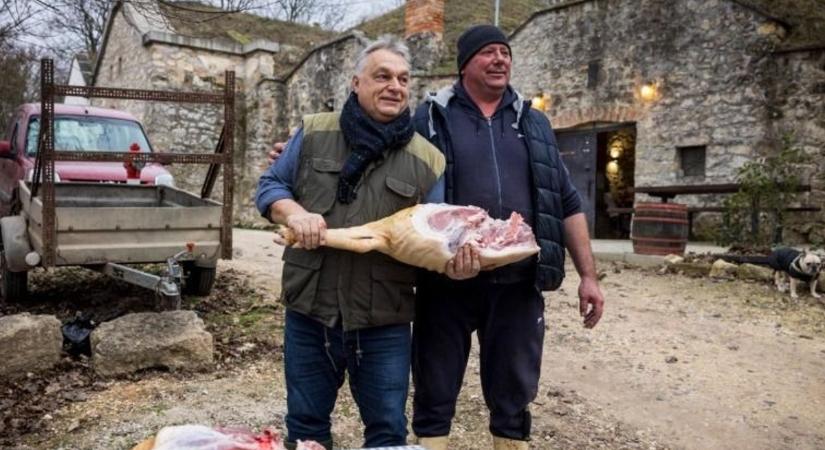 Alkalmi hentesinasnak állt Orbán Viktor