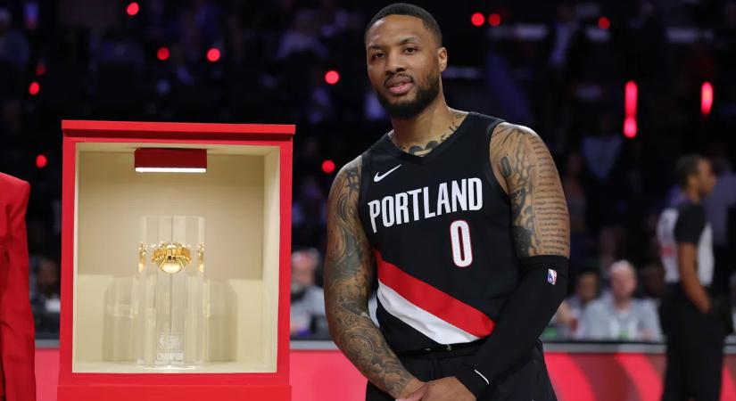 NBA: Achilles-ín-szakadás miatt nem játszik, a tripladobót mégis behúzta Lillard az All Star-hétvégén – videó