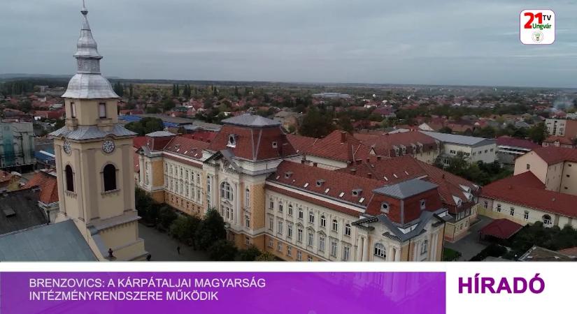 Brenzovics: a kárpátaljai magyarság intézményrendszere működik (videó)