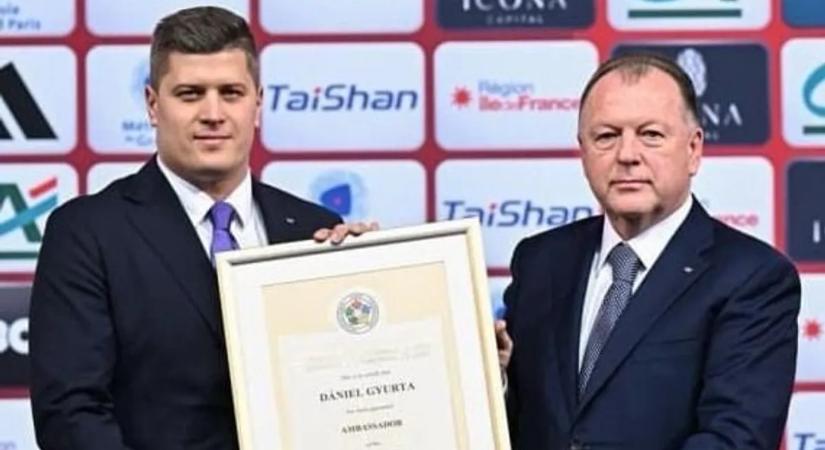 Gyurta Dániel a Nemzetközi Cselgáncsszövetség nagykövete lett