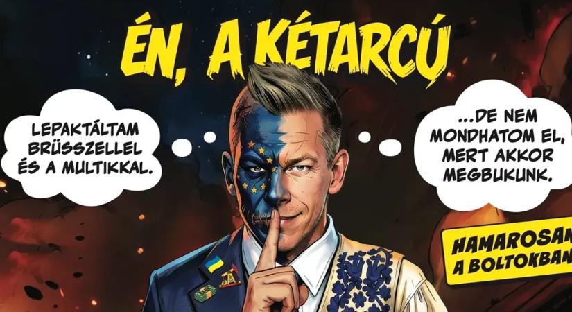 Mi lenne, ha Magyar Péter elmondaná az igazságot? Képregény leplezi le!