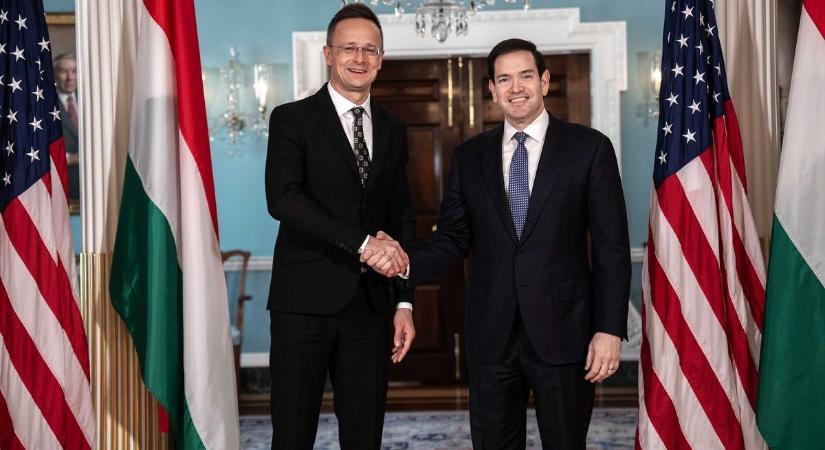 Marco Rubio a békéről és a magyar–amerikai kapcsolatokról tárgyal Budapesten