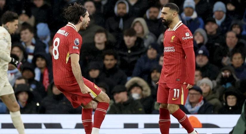 Szoboszlai Dominik a világ egyik legjobb futballistája – ezt mondta Mohamed Szalah és Arne Slot