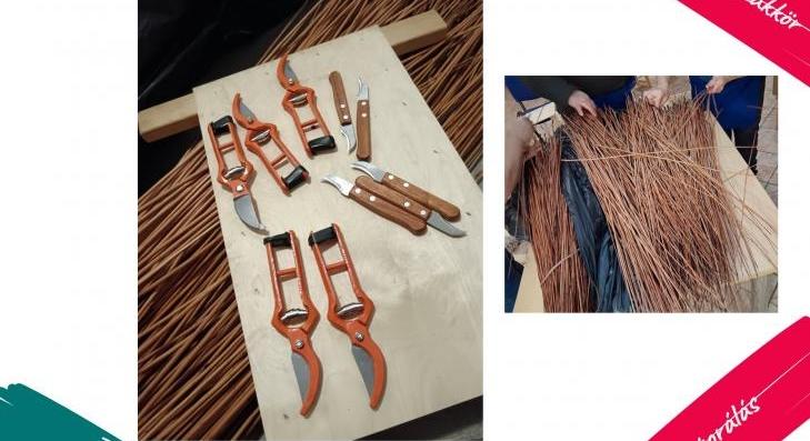 Szakmai mentorálás a kezdő vesszőfonóknál 