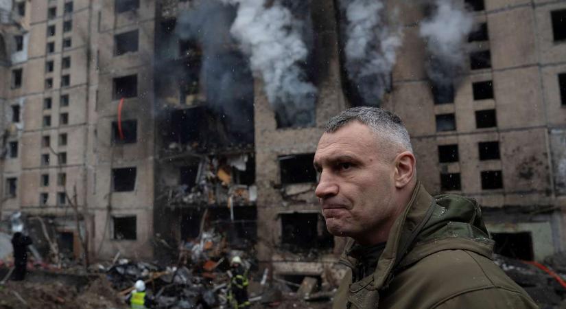 Klicsko: Kijev az összeomlás szélén áll az orosz légicsapások miatt