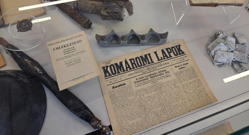 35 tonna bomba hullott a kettészakadt városra - ilyen volt Komárom a második világháború során