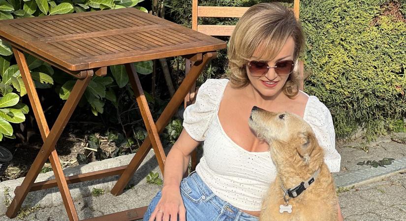 Szandi kutyája már 16 éves: „Maszat nagyon igényli a törődést”