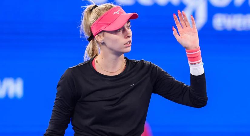 Dubai tenisztorna: Stollár búcsúzott párosban