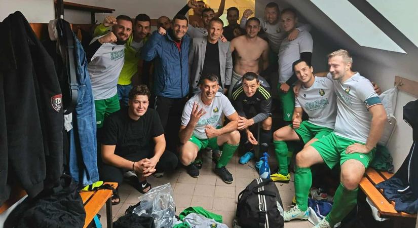 A balatonberényi futballcsapatnál még a vereség is aranyat ér