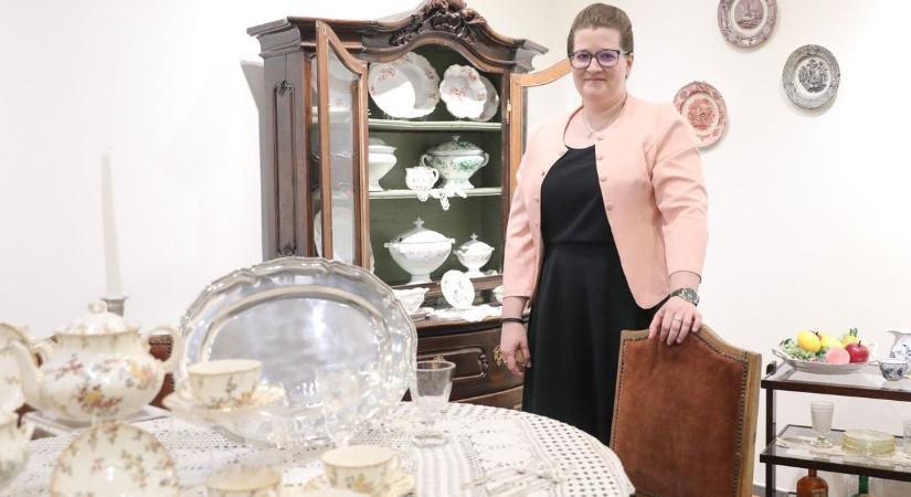 Terítéken a polgári életmód – időutazás a spájztól az ebédlőig a Smidt Múzeumban - fotók