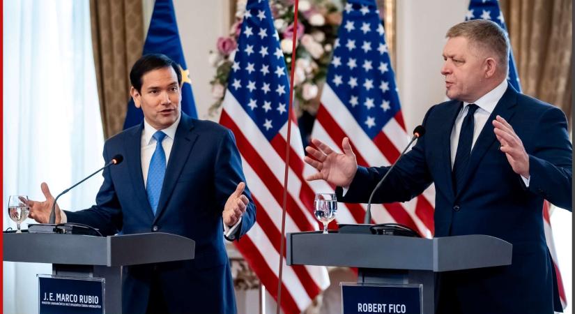 Fico-Rubio-találkozó – Szlovákia bevonná az USA-t a V4-es együttműködésbe
